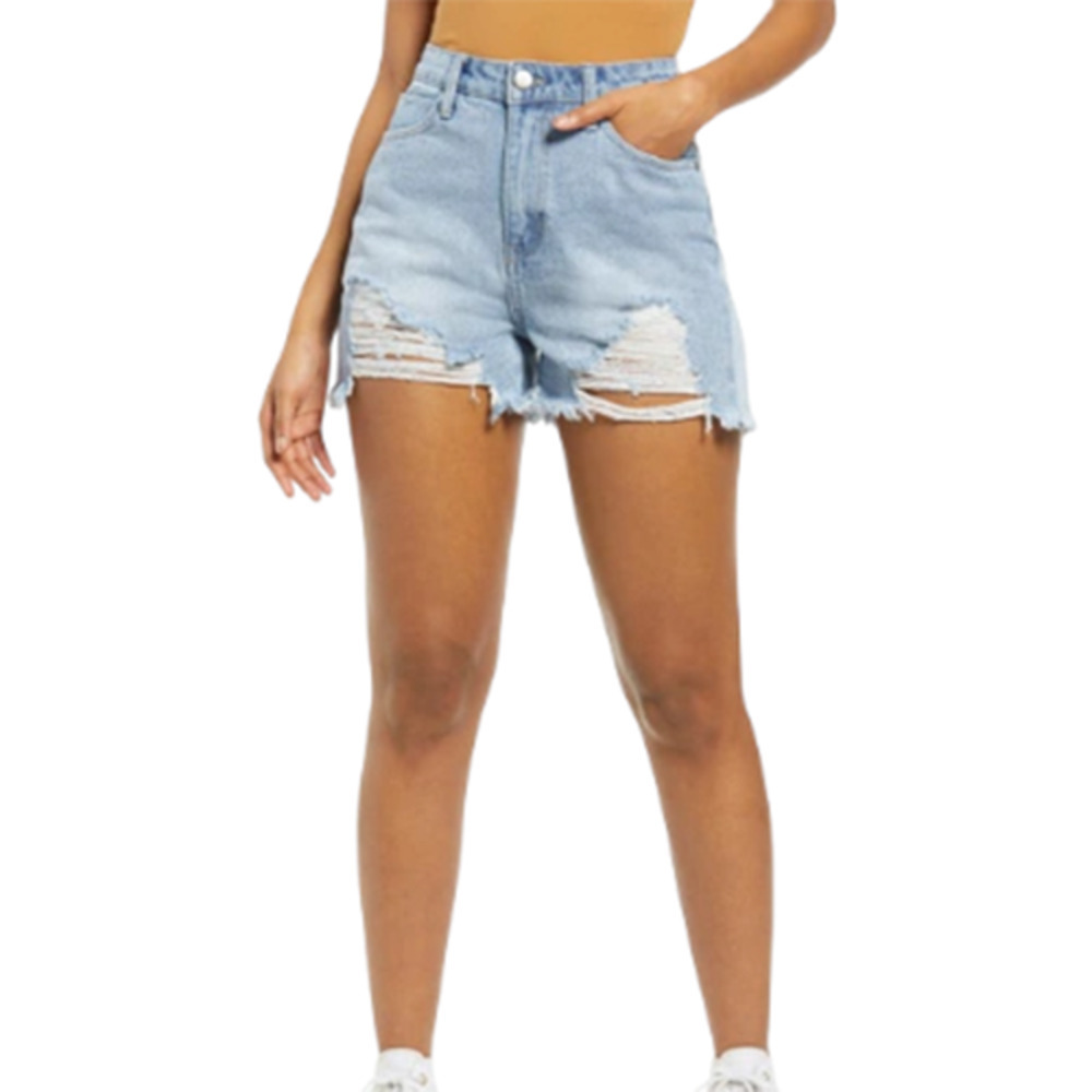 NWT BP High Rise Short Distressed Medium Wash Size 29